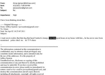 Leaked Epstein Emails Mention Trump Over 1500 Times
